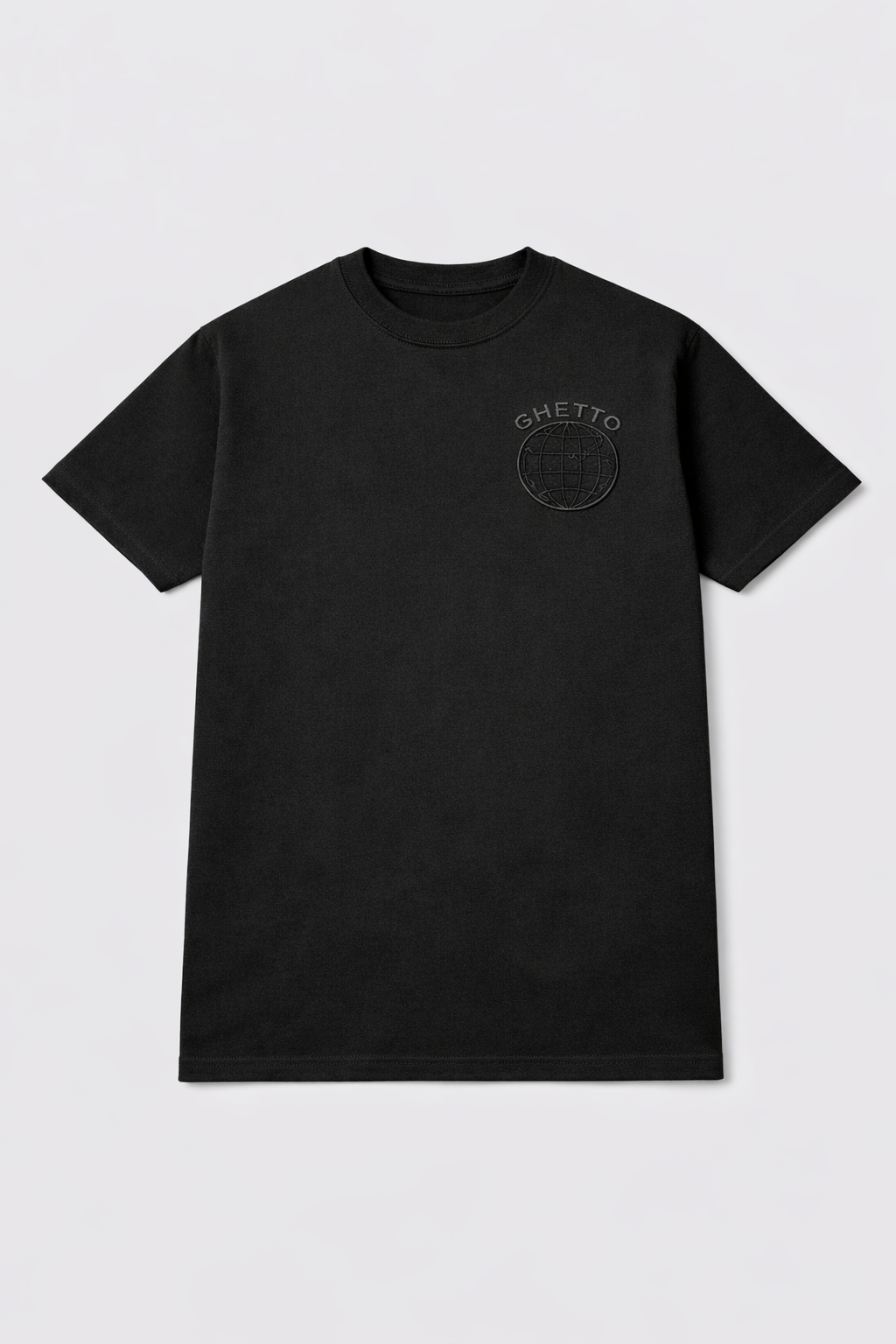 GHETTO Heavyweight Graphic Tee – (Black)